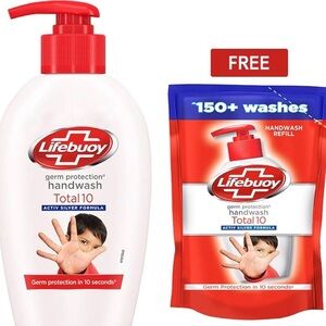 Lifebuoy Germ Protection Hand Soap And Refill Pouch Hand Wash NWT